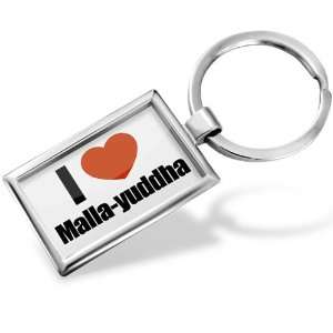  Keychain I Love Malla Yuddha   Hand Made, Key chain ring 