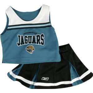  Jacksonville Jaguars Girls Toddler 2 Pc Cheerleader 