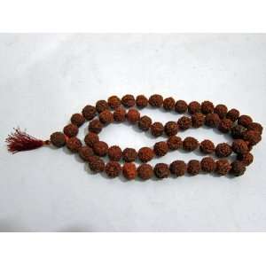 Beads Japamala Full Rudraksha Rosary Mala Yoga Meditation Shiva Mala 