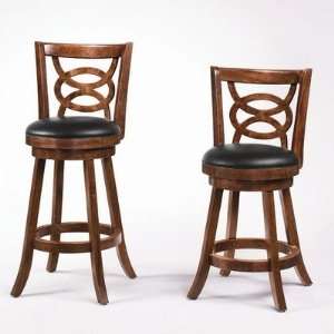  Jackman 24 Barstool in Cappuccino [Set of 2]
