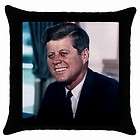 John F Kennedy Throw Pillow Case Democrat President