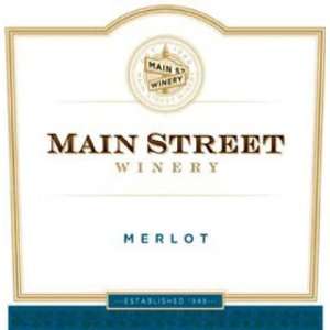  2006 Main Street Merlot 750ml Grocery & Gourmet Food