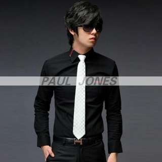 NEW COOL CASUAL MENS LUXURY DRESS&SHIRTS KOREA OR  