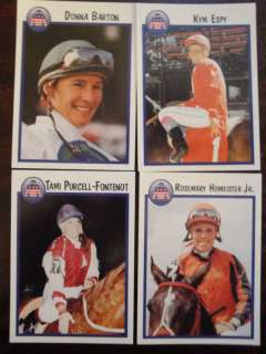 1997 HORSE RACING,JOCKEY CARDS, SET(11)FEMALE JOCKEYS  