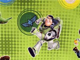   Fabric BTY Buzz Lightyear Woody Rex Hamm Disney Cartoon Jessie  