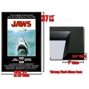  Framed Jaws Movie Poster Fr4527