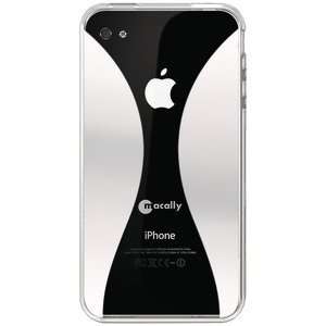 Macally Metroimdp4 Iphone 4 Reflective Case With Rubber Grip & Sticky 