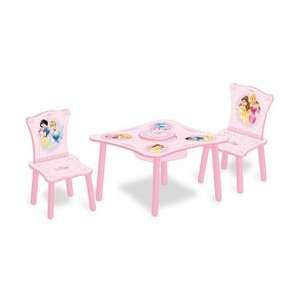  Disney Princess Storage Table & Chairs Toys & Games
