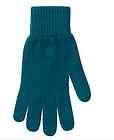 JOHNSTONS OF ELGIN 100% CASHMERE GLOVES TURQUOISE NWT