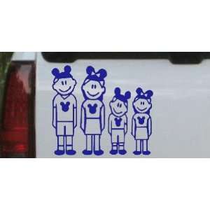 Blue 16in X 14.4in    Mickey Mouse Disney 2 Kids Stick Family Stick 