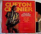 Clifton Chenier Live San Francisco Blues Fest LP Piranha Records