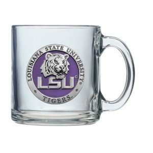  LSU Tigers Logo Clear Coffee Mug