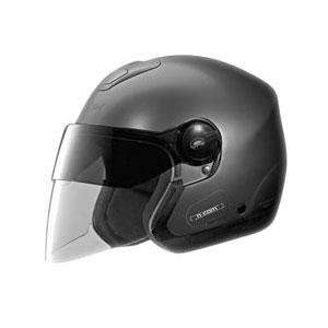  Nolan N42 Solid N Com Helmet   2X Large/Flat Lava Grey 