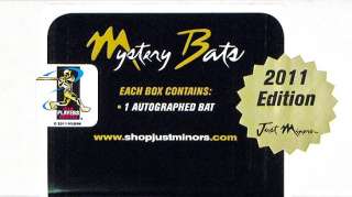 2011 Just Minors Mystery Bats Baseball Hobby Box  