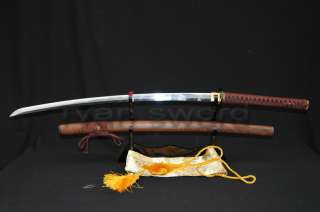 TOP HIGH QUALITY Clay Tempered Japanese Samurai Sword Katana Hualee 