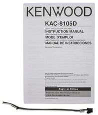 KENWOOD KFC W3013PS 12SUBWOOFERS+KAC 8105D AMPLIFIER  