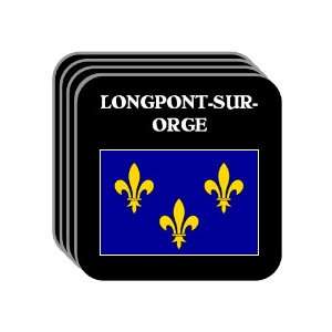  Ile de France   LONGPONT SUR ORGE Set of 4 Mini Mousepad 