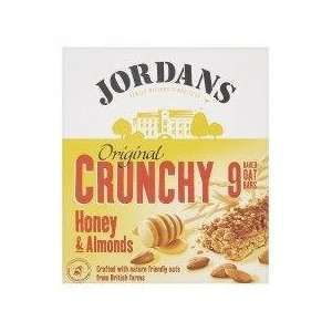 Jordans Original Crunchy Honey And Almond 9 Bars 270 Gram   Pack of 6 