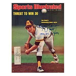 Randy Jones Autographed / Signed Sports Illustrated   July 12, 1976