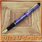 REYNOLDS Accent Marbled Violet Blue GT Fountain Pen