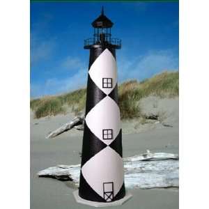   3 Foot Cape Lookout E Line Stucco Lighthouse 