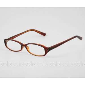 Eye Candy Eyewear   Rhinestone Reading Glasses with Light Brown Frame 