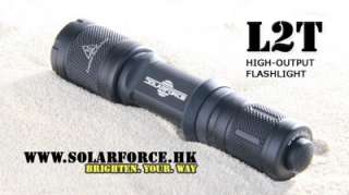 Solarforce L2T XM L Cree T6 820 Lumens LED Flashlight  