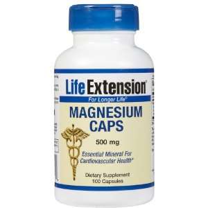   Life Extension Magnesium 500 mg VCaps, 100 ct