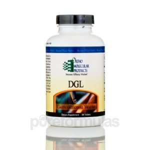  Ortho Molecular Products DGL 60 Chewable Tablets Health 