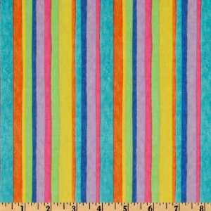  44 Wide Impressions Stripe Multi Fabric By The Yard 