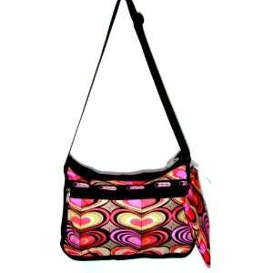 LeSportsac Delux Shoulder Everyday Bag Lov 2 Piece Set (Multicolor 