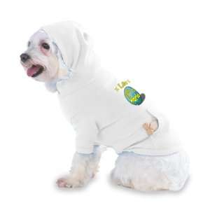 Leo Rocks My World Hooded (Hoody) T Shirt with pocket for your Dog or 