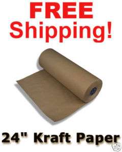 Kraft Paper Wrap   24 x 765 roll 50#     