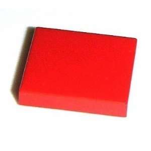  Lego Building Accessories 2 x 2 Red Smooth Tile, Bulk   50 