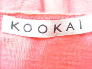 LOT 2 KOOKAI White Coral Short Sleeve Shirts Tops Sz 1  