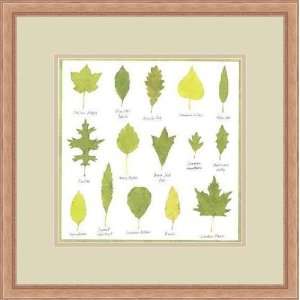  Green Leaves by Hiromi Kawada   Framed Artwork