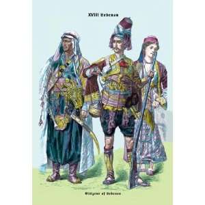  Exclusive By Buyenlarge Citizens of Lebanon, 19th Century 
