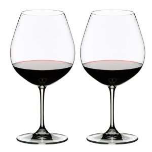 Riedel Vinum Burgundy Wine Glass 2pc port glass  Kitchen 