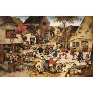  FRAMED oil paintings   Pieter Bruegel the Younger   24 x 