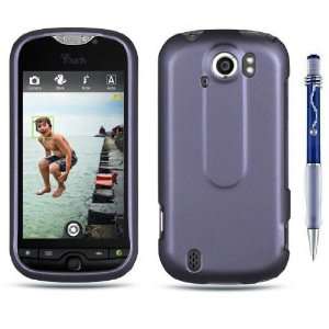  PURPLE Rubber Touch Snap On Phone Protector Hard Cover 