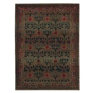  OW Sphinx Kharma Green / Brown Authentic Washed Style Rug 