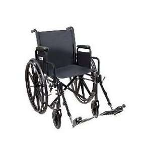  Silver Sport Wheelchair 18 Wide x 16 Deep Health 