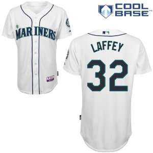 Aaron Laffey Seattle Mariners Authentic Home Cool Base Jersey By 