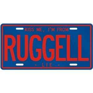  NEW  KISS ME , I AM FROM RUGGELL  LIECHTENSTEIN LICENSE 