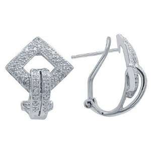  Diamond Earrings in White Gold Avianne & Co Jewelry