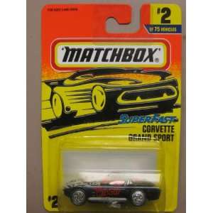 Matchbox The Widow Super Fast Corvette Grand Sport #2 of 