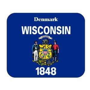  US State Flag   Denmark, Wisconsin (WI) Mouse Pad 