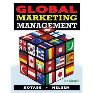   Global Marketing Management [Paperback] Masaaki (Mike) Kotabe Books