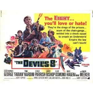The Devils Eight Movie Poster (11 x 14 Inches   28cm x 36cm) (1969 