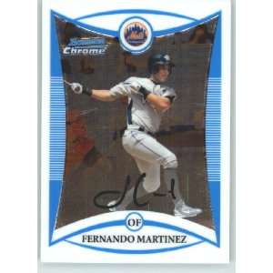  Chrome Draft Prospects # BDPP101 Fernando Martinez FG (Futures Game 
